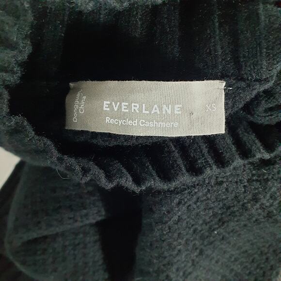 Everlane The Cashmere Stroopwafel Turtleneck Sweater Size XS - Picture 4 of 5